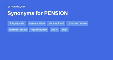 Superannuation Synonyms & Antonyms .